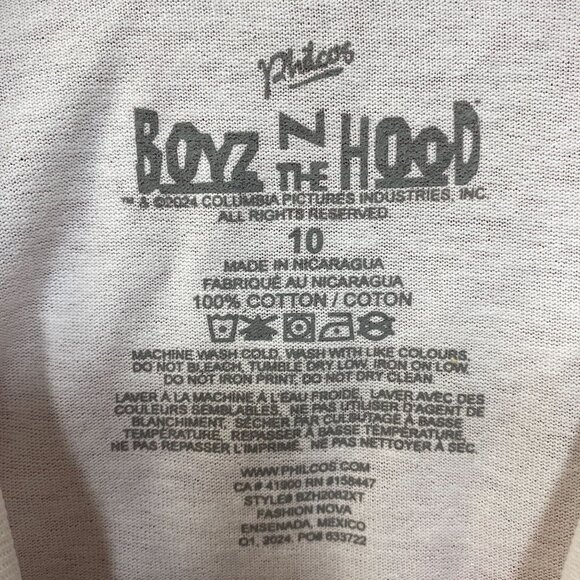 Boyz In The Hood Ice Cube Movie Poster T-Shirt Small - Picture 4 of 4